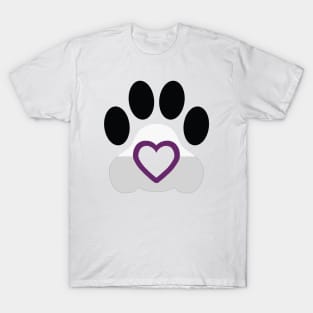 Pride Paw: Demisexual Pride T-Shirt